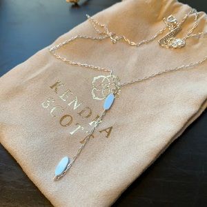 Kendra Scott ‘fern’ necklace, silver